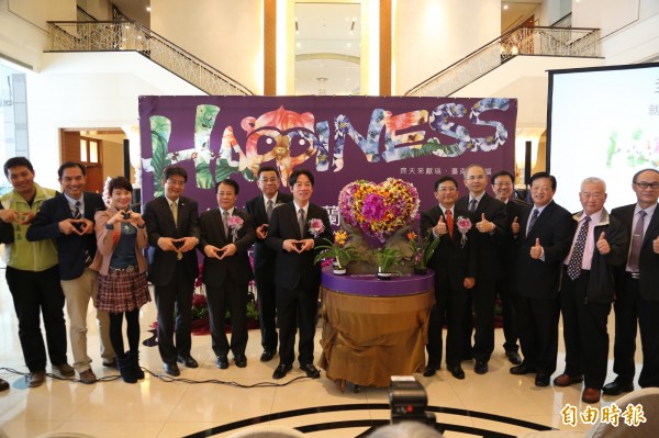 世界三大蘭展之一的台灣國際蘭展即將於後壁蘭花園區開展。（記者黃文鍠攝）