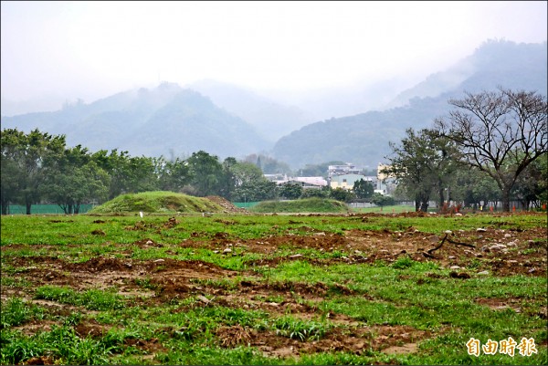 軍方無償提供光隆營區近二公頃土地闢設滯洪池，完工後將兼具防洪、戰訓雙重功能。（記者陳建志攝）