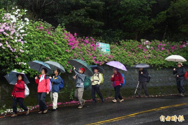 今天北部、東半部地區及中南部山區有短暫雨。（記者鹿俊為攝）