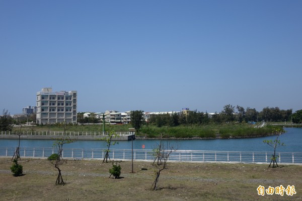 安平水景公園旁，將規劃星級文創旅店（記者黃文鍠攝）