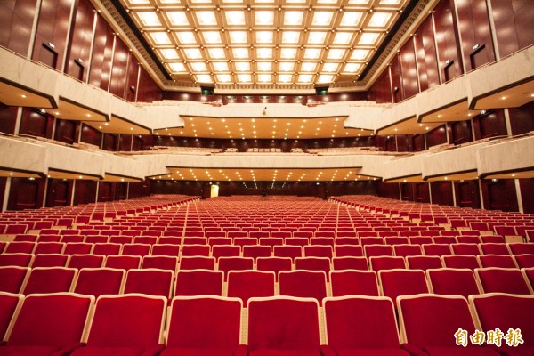 國家音樂廳「微整形」，觀眾席座椅全數更新。 （國家兩廳院／提供）