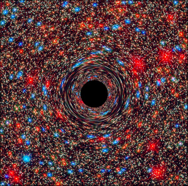 美國國家航空暨太空總署6日宣布，由台裔女科學家馬中珮所領導的團隊在偏遠的銀河系發現一個超大黑洞。（取自NASA網站）
