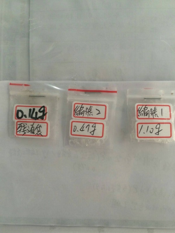 警方查獲被楊男用來拜神明的毒品。（記者邱奕統翻攝）