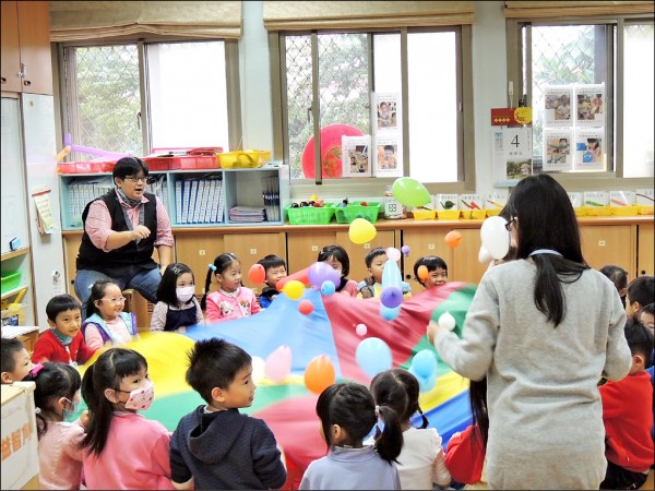 台北市教育局表示，暫時不會恢復公立幼兒園三歲專班。
（台北市教育局提供）