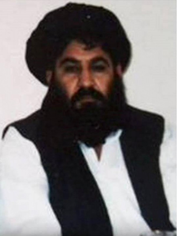 恐怖組織塔利班（Taliban）的領袖曼蘇爾（Mullah Akhtar Mansour）。（法新社）