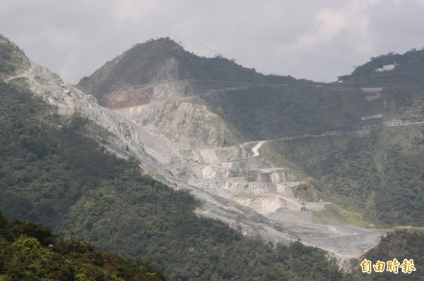 有媒體報導指出，在台灣承租國有林地採礦相當便宜，1公頃的年租金竟然只要不到10萬塊，比在台北租一間小套房還要便宜。（資料照，記者林欣漢攝）