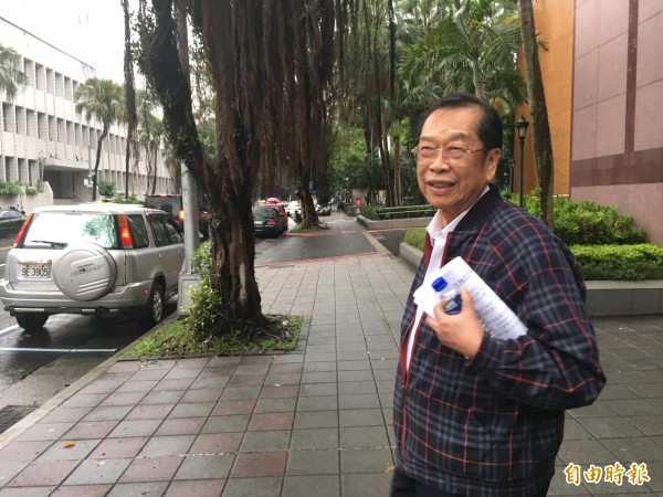 台北地院審理幸福人壽掏空案，前董事長黃正一到庭。（記者張文川攝）