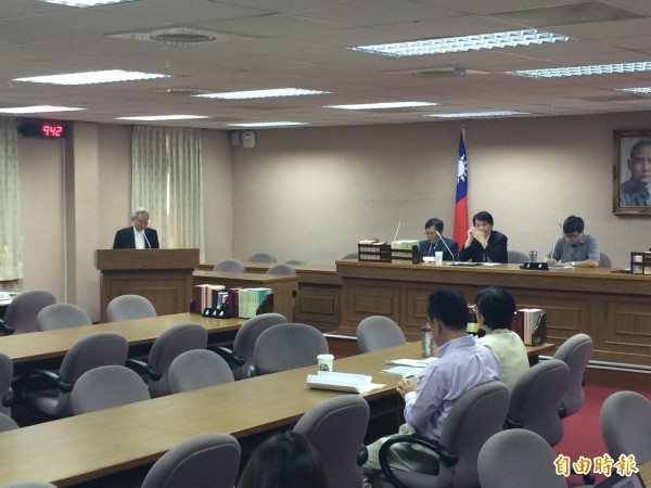 促转条例公听会现场仅有民进党立委出席。（记者吕伊萱摄）