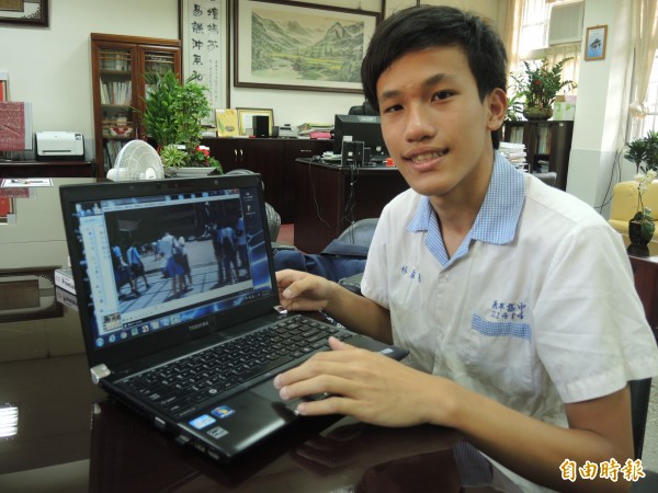 國三生林孟聖考上電腦丙級技術士證照 生活 自由時報電子報