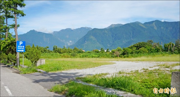 花蓮縣政府將全力再爭取國立原住民族博物館設置，圖為已規劃完成的預定地。 （記者游太郎攝）