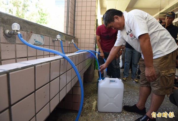 北水處今表示，統計至早上8點，供水處福山8小時的累積雨量是57毫米，原水濁度604NTU（濁度單位），供水正常。示意圖，與本新聞無關。（資料照，記者廖振輝攝）