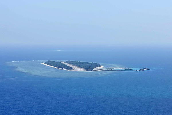 圖為太平島。（路透）