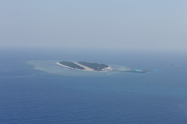 南海仲裁案結果出爐，我國太平島被認定為「岩礁」而非島嶼。（太平島採訪團提供）