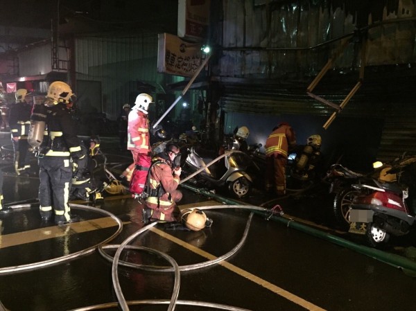 太平機車行火警28輛機車慘遭焚燬 社會 自由時報電子報