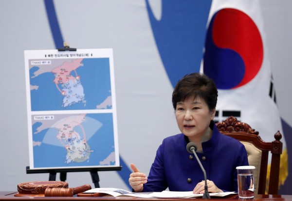 韓國總統朴槿惠堅決部署薩德。（歐新社）