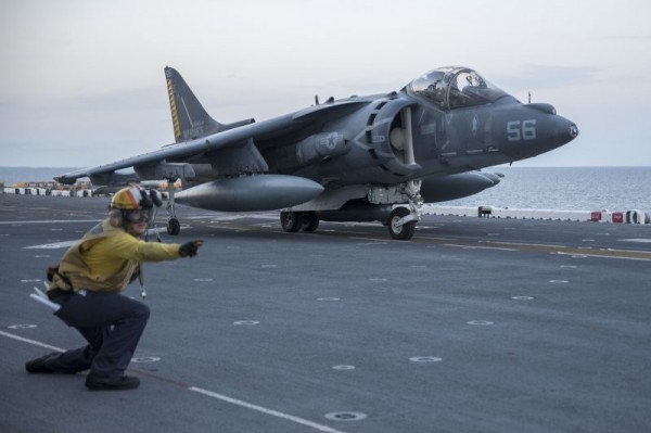 AV-8獵鷹II式攻擊機。（圖擷取自美國海軍官網）