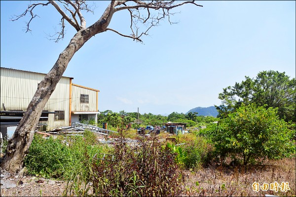 礁溪休閒渡假區市地重劃案，位於五峰旗風景特定區南端、老爺酒店下方。（記者游明金攝）