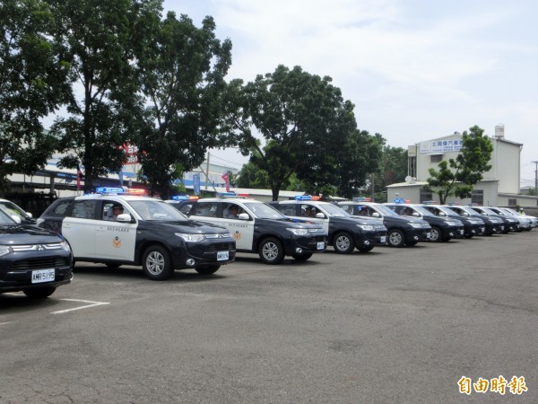 為顧及警員和民眾安全，非必要狀況下新竹市警察將不再駕車追捕嫌犯。（資料照，記者葉永騫攝）