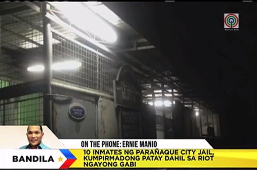 菲律賓帕拉納圭市（Paranaque）監獄發生爆炸案。（圖片擷取自abs-cbn）