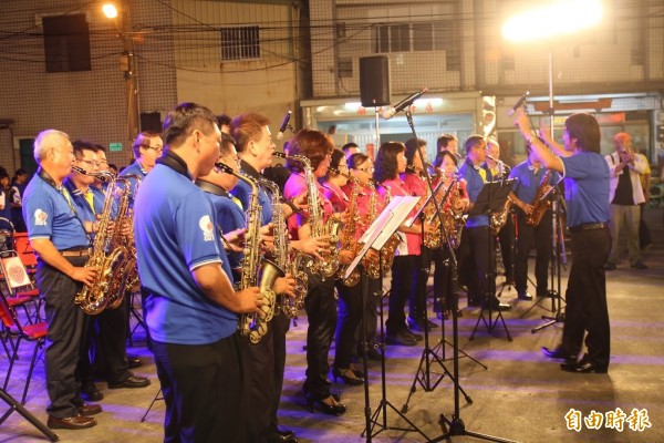 台江拜溪墘音樂會，將於28日晚7時，在公親寮清水寺登場。（記者洪瑞琴攝）