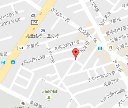 新北市三重民生街38巷30日早上7時許發生墜樓意外。圖為大約事發地點。（翻攝google地圖）