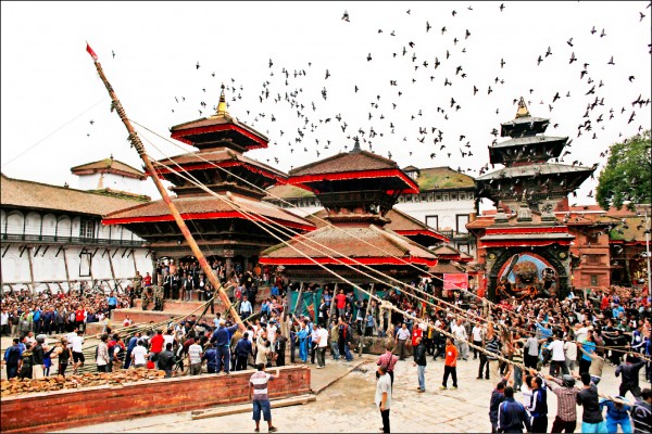 尼泊爾「因陀羅節」登場- 國際- 自由時報電子報