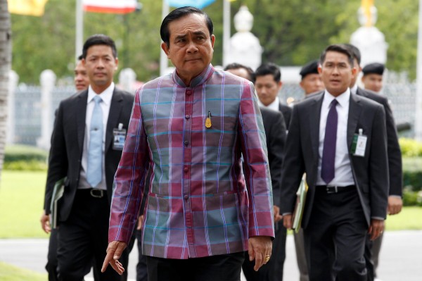 泰國總理帕拉育（Prayuth Chan-ocha）下令掃蕩零團費旅遊團。（資料照，路透）