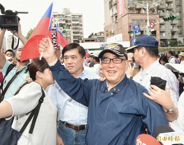 郝柏村提出的五項「台灣人民的根本利益」建議，讓郝龍斌感受深刻。（資料照，記者方賓照攝）