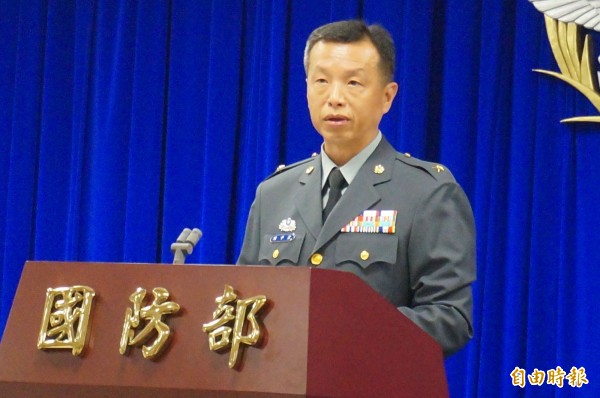 陳中吉稍早受訪表示，尊重委員的意見，但國防部依相關規定依法行政。（資料照，記者涂鉅旻攝）