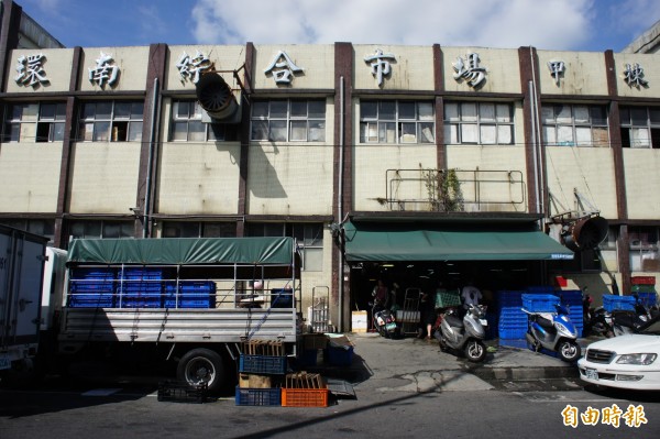 環南市場11月將動工改建。（記者黃建豪攝）