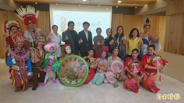南瀛國際民俗藝術節即將登場，9國內團隊準備好了。（記者劉婉君攝）