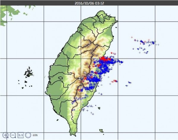 艾利外圍環流影響全台鄭明典 東南風帶來大雷雨 生活 自由時報電子報