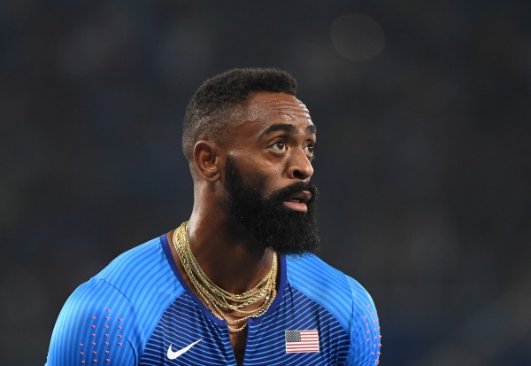 美國短跑名將蓋依（Tyson Gay）。（資料照，法新社）