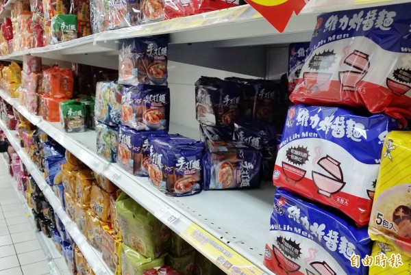 中國食品專家為泡麵平反，表示泡麵不是垃圾食品。圖與新聞事件無關。（資料照，記者陳志曲攝）