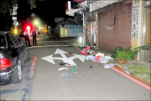 蕭姓女子不滿男友提分手，昨日凌晨自住處跳樓身亡。（記者劉慶侯翻攝）