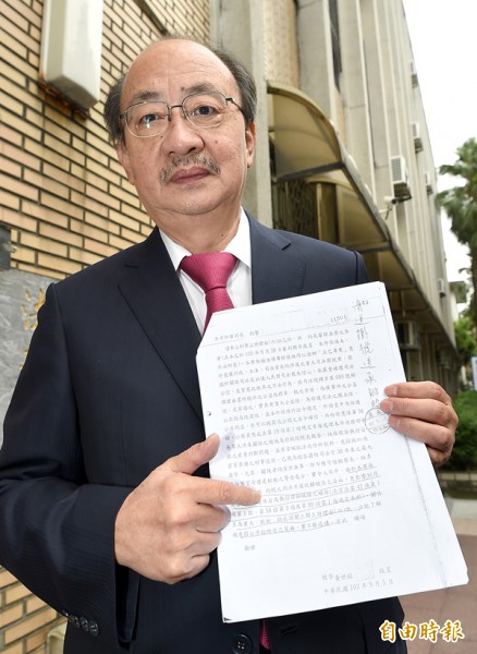 前檢察總長黃世銘被控洩密案，告訴人柯建銘聲請傳喚時任高檢署檢察官林秀濤作證。（資料照／記者方賓照攝）