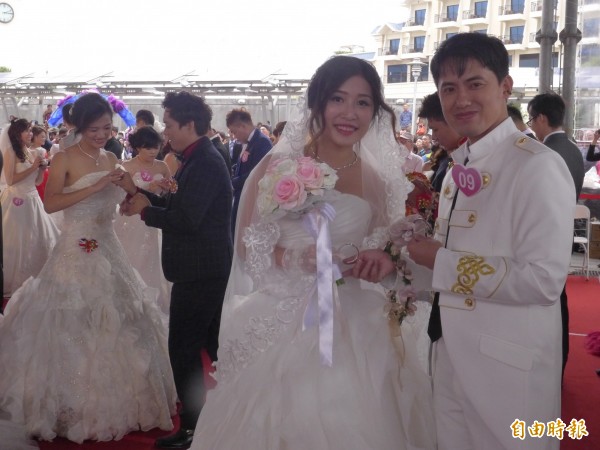 新北市聯合婚禮66對新人 我們結婚啦 生活 自由時報電子報