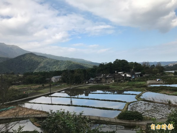 位於金山的八煙聚落，素有新北市秘境美稱。（記者葉冠妤攝）