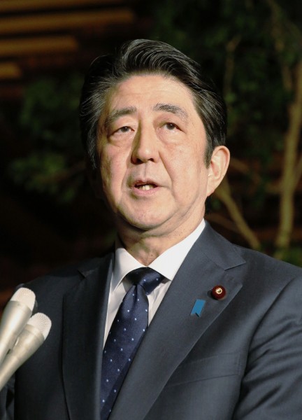 日本首相安倍晉三（法新社）