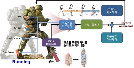 在穿戴增強肌肉力量的機器人後，士兵負重量可望提高到70公斤，且在負重40公斤時的移動速度可達每小時10公里。（韓聯社）