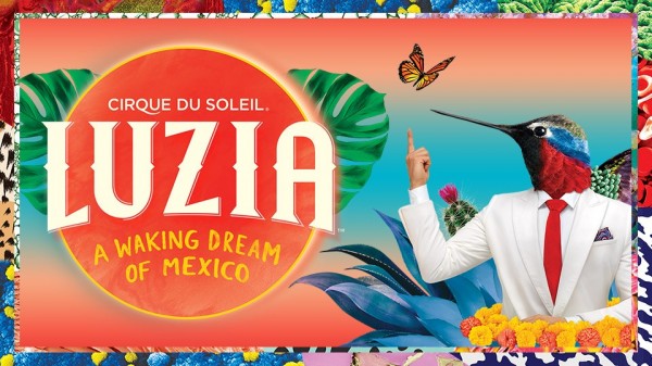 「LUZIA」是太陽馬戲團最新的劇碼，原定將表演到明年1月，目前官方仍未公布未來表演的時程是否會受到影響。（圖擷取自太陽馬戲團官網）