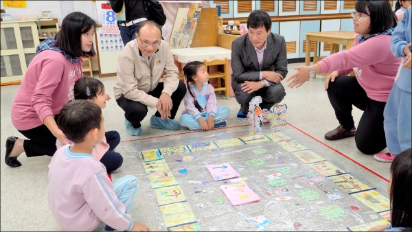 非營利幼兒園「樟新幼兒園」，今年更以充滿創意和在地特色的教案「社區散步趣」獲得「教育部教學卓越金質獎」。（北市教育局提供）