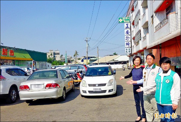 市府回應地方需求，太平區市民大道打通露曙光。（記者黃鐘山攝）