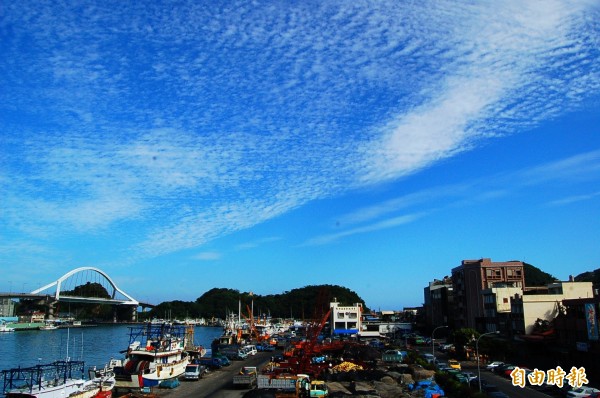 中央氣象局指出，今天（26日）白天仍是降雨稀少、晴到多雲的天氣，但明（27日）起東北季風增強，各地變天。（資料照，記者楊宜敏攝）