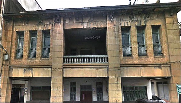 原坐落在彰化市民生國小校門口對面、民生路上的杜錫圭故居。（擷取自google地圖）