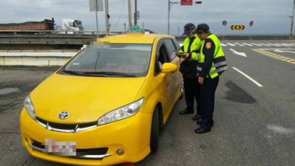 瑞芳警分局今日將推出安程專案，維護搭乘計程車乘客權益。（記者吳昇儒翻攝）