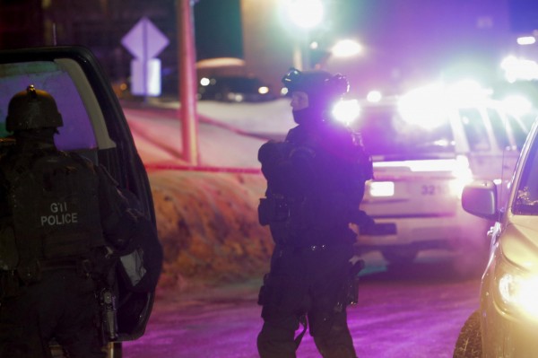 加拿大清真寺發生槍擊案，警方朝恐攻方向偵辦。（美聯社）