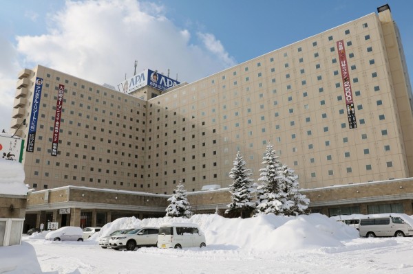 札幌APA飯店被選為亞冬運選手村。（美聯社）