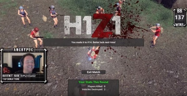 H1Z1深受不少玩家喜愛。（圖片擷取自YouTube）