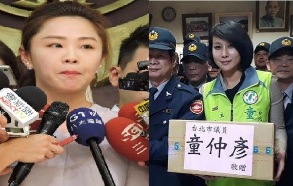 羅友志認為李婉鈺和邱惠美「光素顏就不用比了。」（合成照，左為資料照，右取自童仲彥臉書）